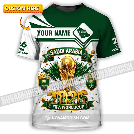 Unisex Shirt - Custom Saudi Arabia World Cup 2026 Shirt - T-shirt