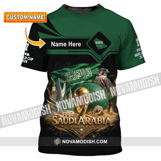 Unisex Shirt - Custom Saudi Arabia World Cup 2026 Shirt - T-shirt