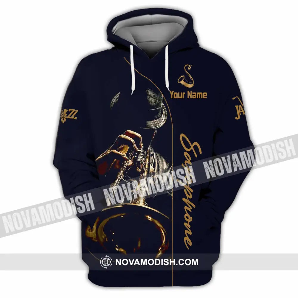 Unisex Shirt - Custom Saxophone Shirt - Hoodie / S - T-shirt