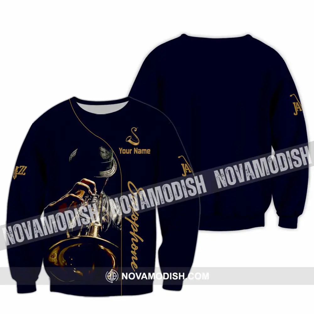 Unisex Shirt - Custom Saxophone Shirt - Long Sleeve / S - T-shirt