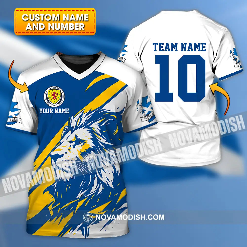 Unisex Shirt - Custom Scotland 3D Shirt T-shirt