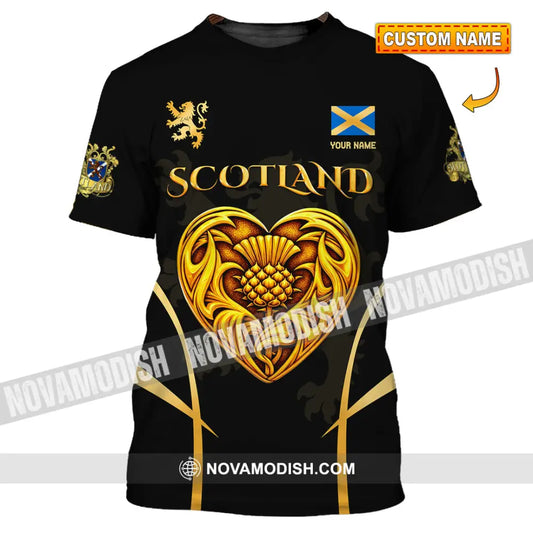 Unisex Shirt - Custom Scotland 3D Shirt T-shirt