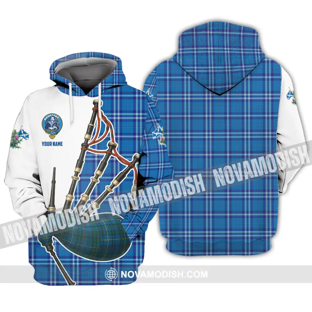 Unisex Shirt - Custom Scotland Bagpipe Shirt Hoodie / S T-shirt
