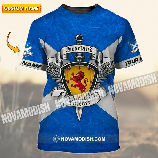 Unisex Shirt - Custom Scotland Forever Shirt T-shirt