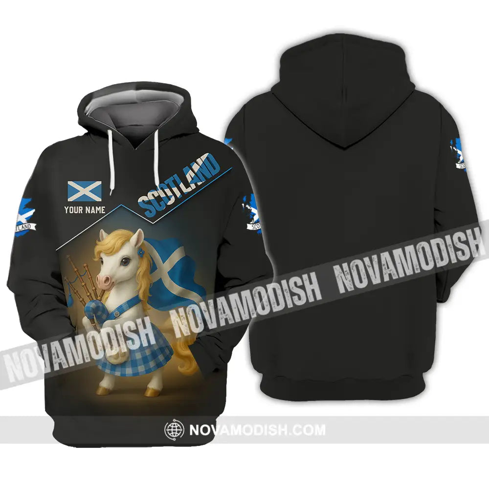 Unisex Shirt - Custom Scotland Shirt Hoodie / S T-shirt