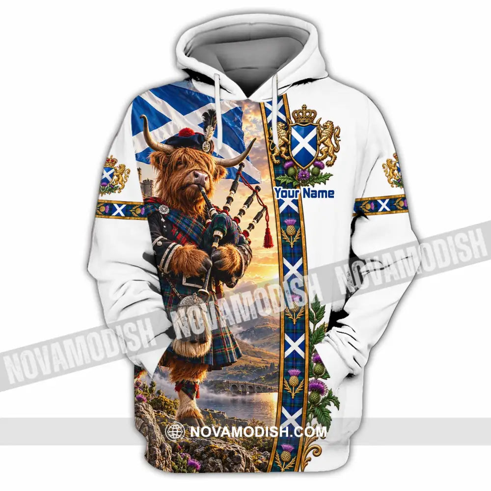 Unisex Shirt - Custom Scotland Shirt - Hoodie / S - T-shirt