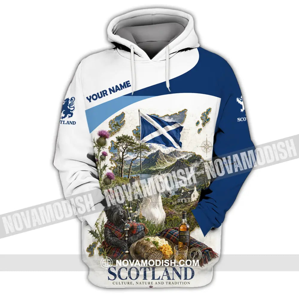 Unisex Shirt - Custom Scotland Shirt - Hoodie / S - T-shirt