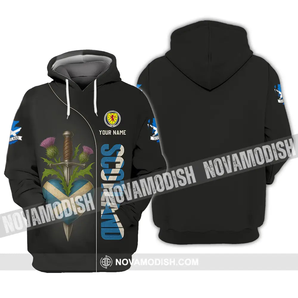 Unisex Shirt - Custom Scotland Shirt Hoodie / S T-shirt