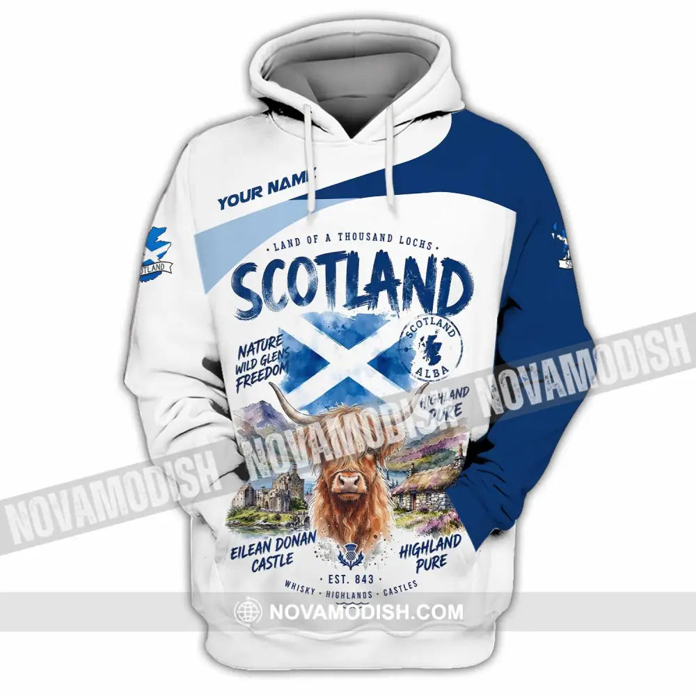 Unisex Shirt - Custom Scotland Shirt - Hoodie / S - T-shirt