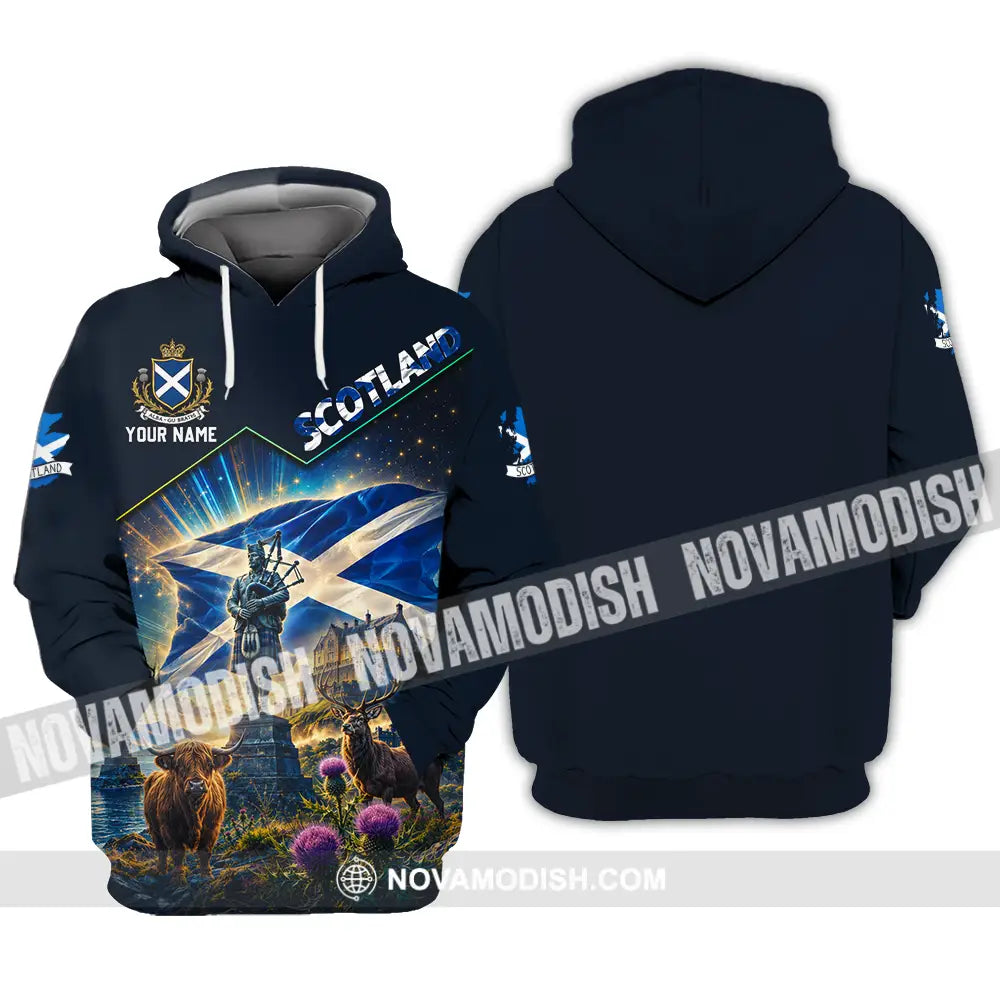 Unisex Shirt - Custom Scotland Shirt - Hoodie / S - T-shirt