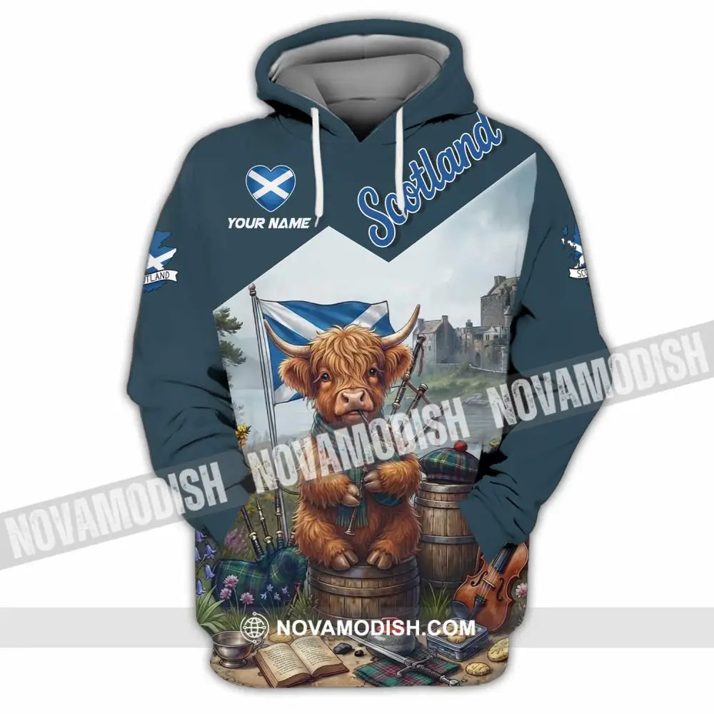 Unisex Shirt - Custom Scotland Shirt - Hoodie / S - T-shirt