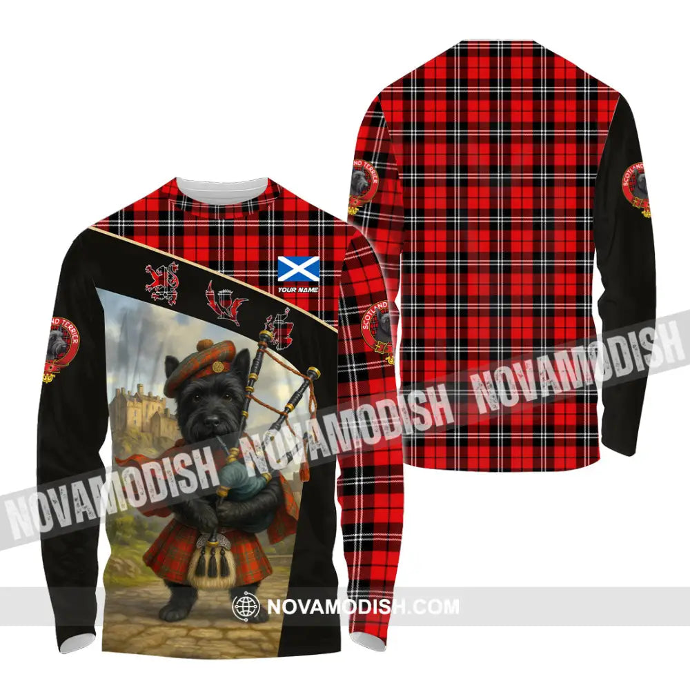 Unisex Shirt - Custom Scotland Shirt Long Sleeve Shirt / S T-shirt