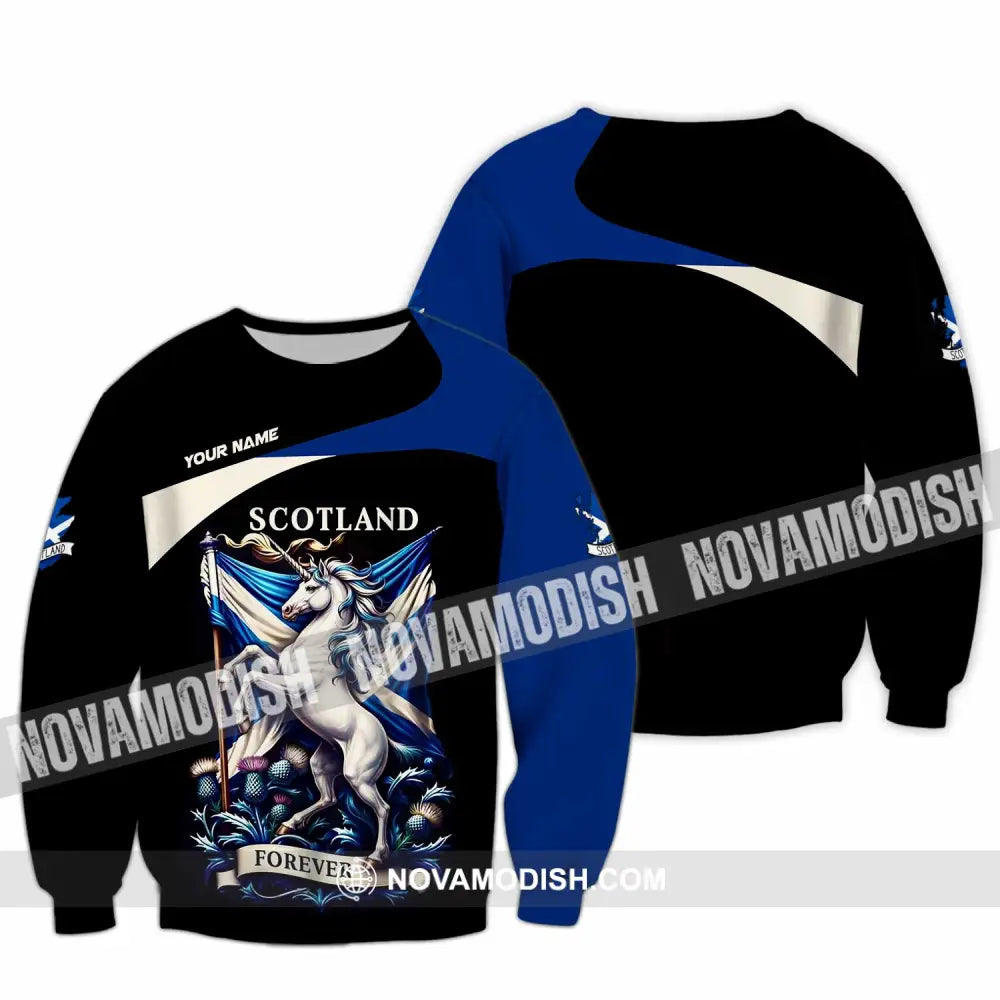 Unisex Shirt - Custom Scotland Shirt - Long Sleeve / S - T-shirt