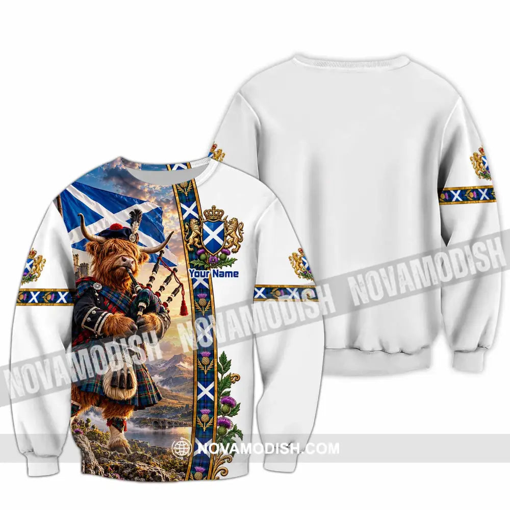 Unisex Shirt - Custom Scotland Shirt - Long Sleeve / S - T-shirt
