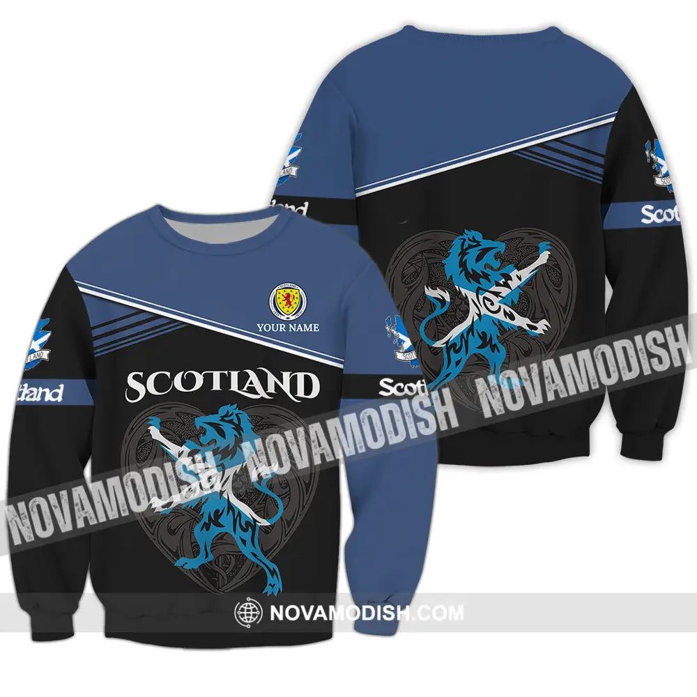Unisex Shirt - Custom Scotland Shirt Long Sleeve / S T-shirt