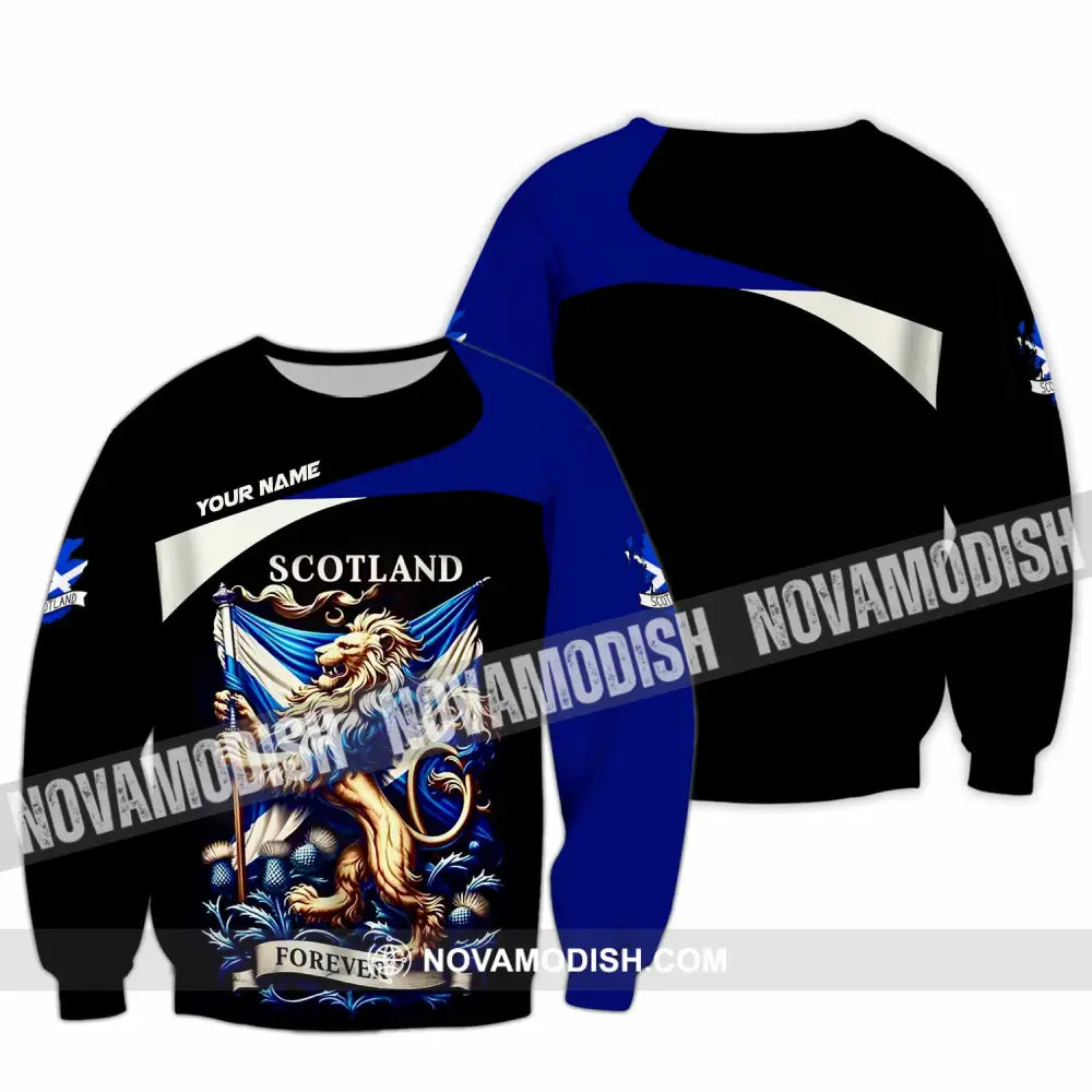Unisex Shirt - Custom Scotland Shirt Long Sleeve / S T-shirt