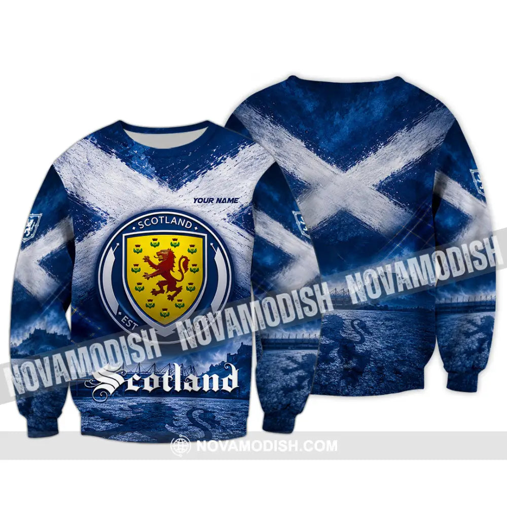 Unisex Shirt - Custom Scotland Shirt - Long Sleeve / S - T-shirt