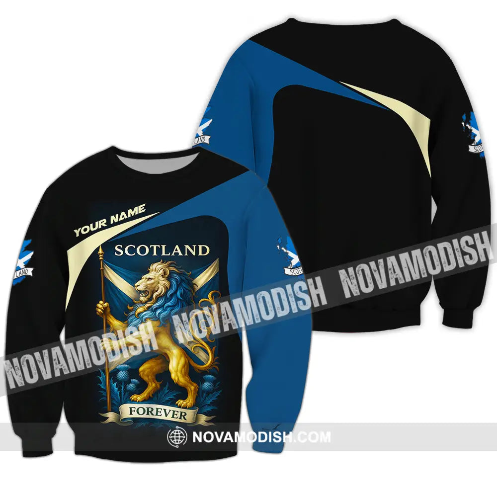 Unisex Shirt - Custom Scotland Shirt Long Sleeve / S T-shirt