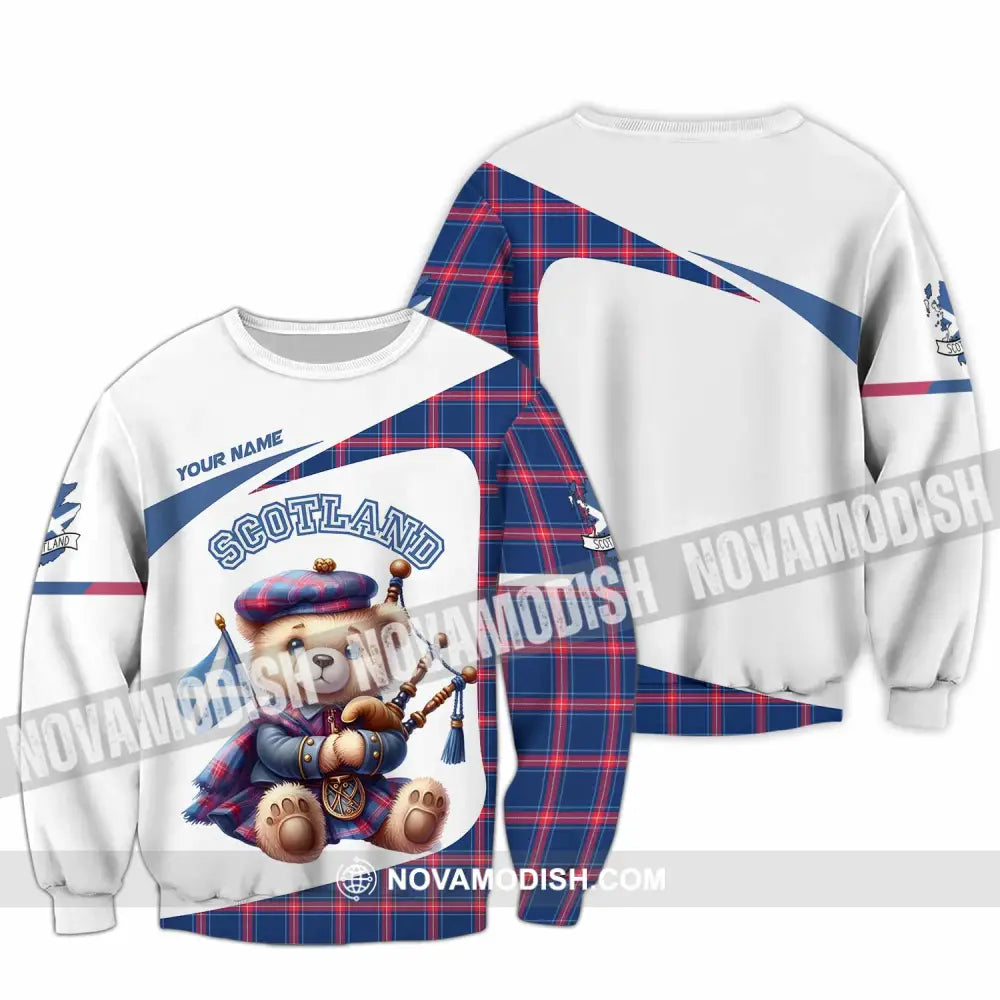 Unisex Shirt - Custom Scotland Shirt Long Sleeve / S T-shirt