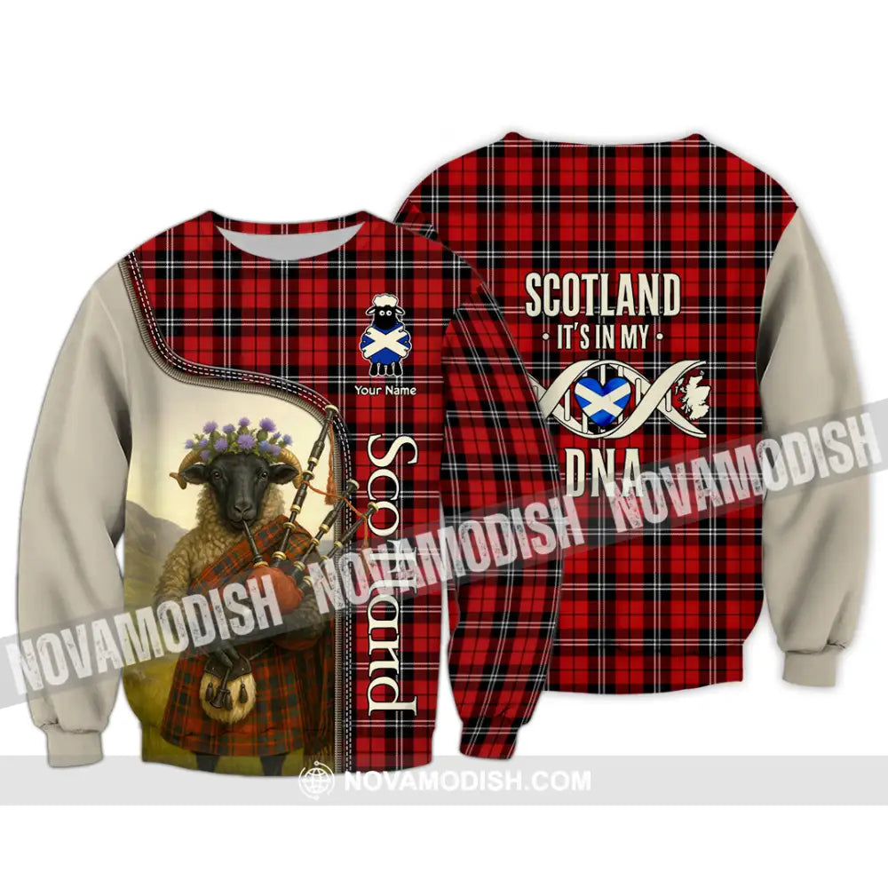 Unisex Shirt - Custom Scotland Shirt Long Sleeve / S T-shirt