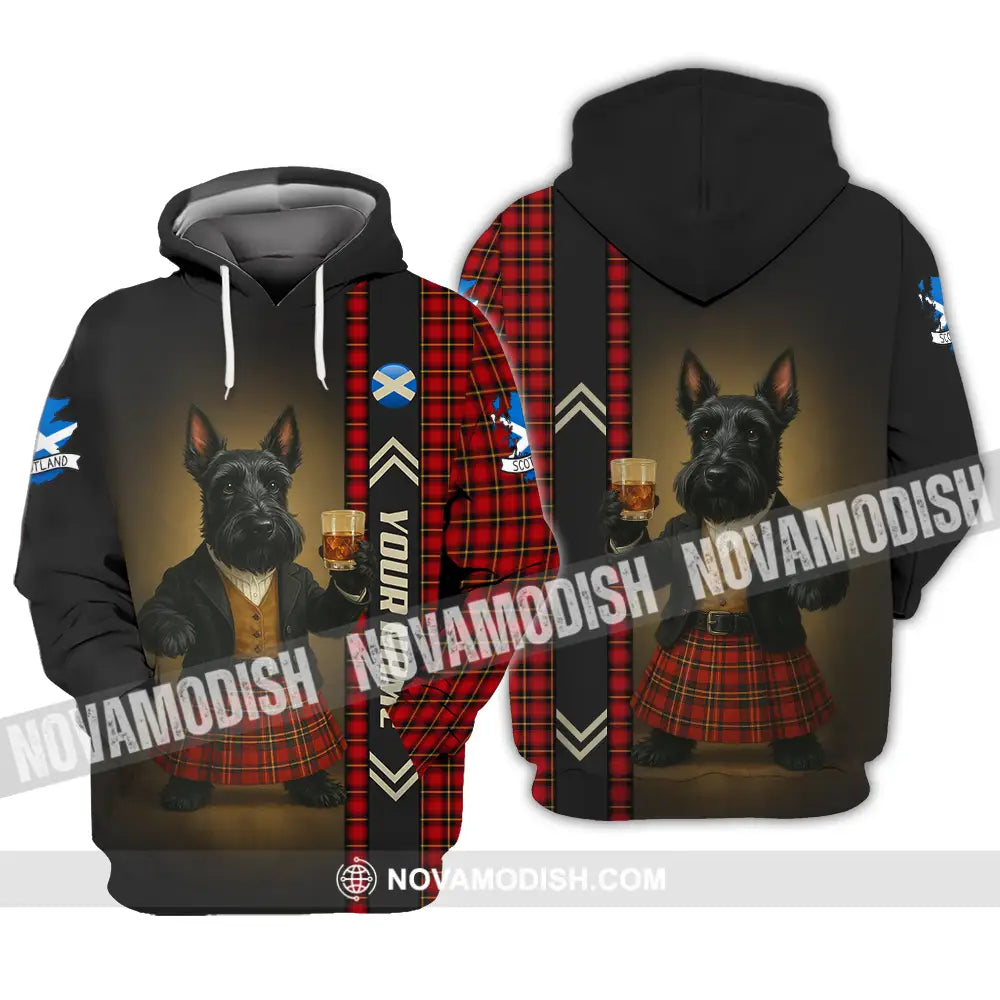 Unisex Shirt - Custom Scotland Pet Lover Shirt Hoodie / S T-shirt