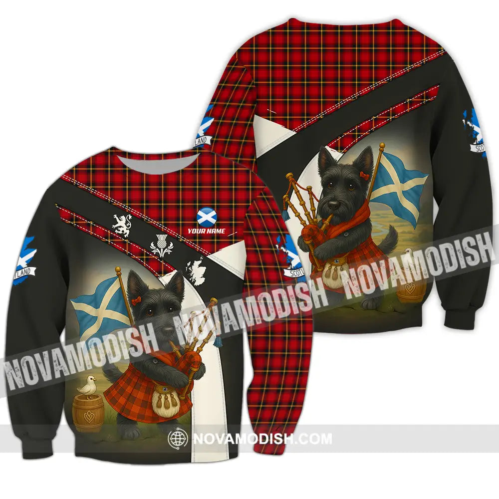 Unisex Shirt - Custom Scotland Pet Lover Shirt Long Sleeve / S T-shirt
