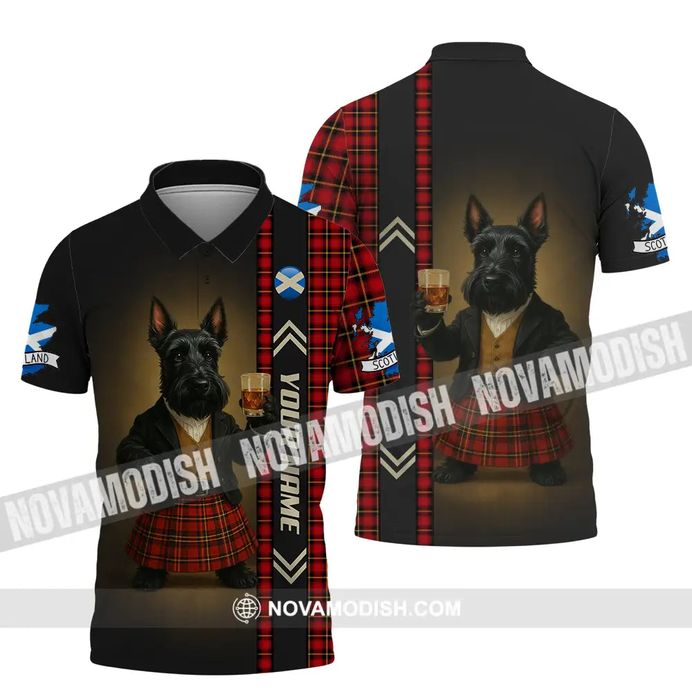 Unisex Shirt - Custom Scotland Pet Lover Shirt Polo Shirt / S T-shirt