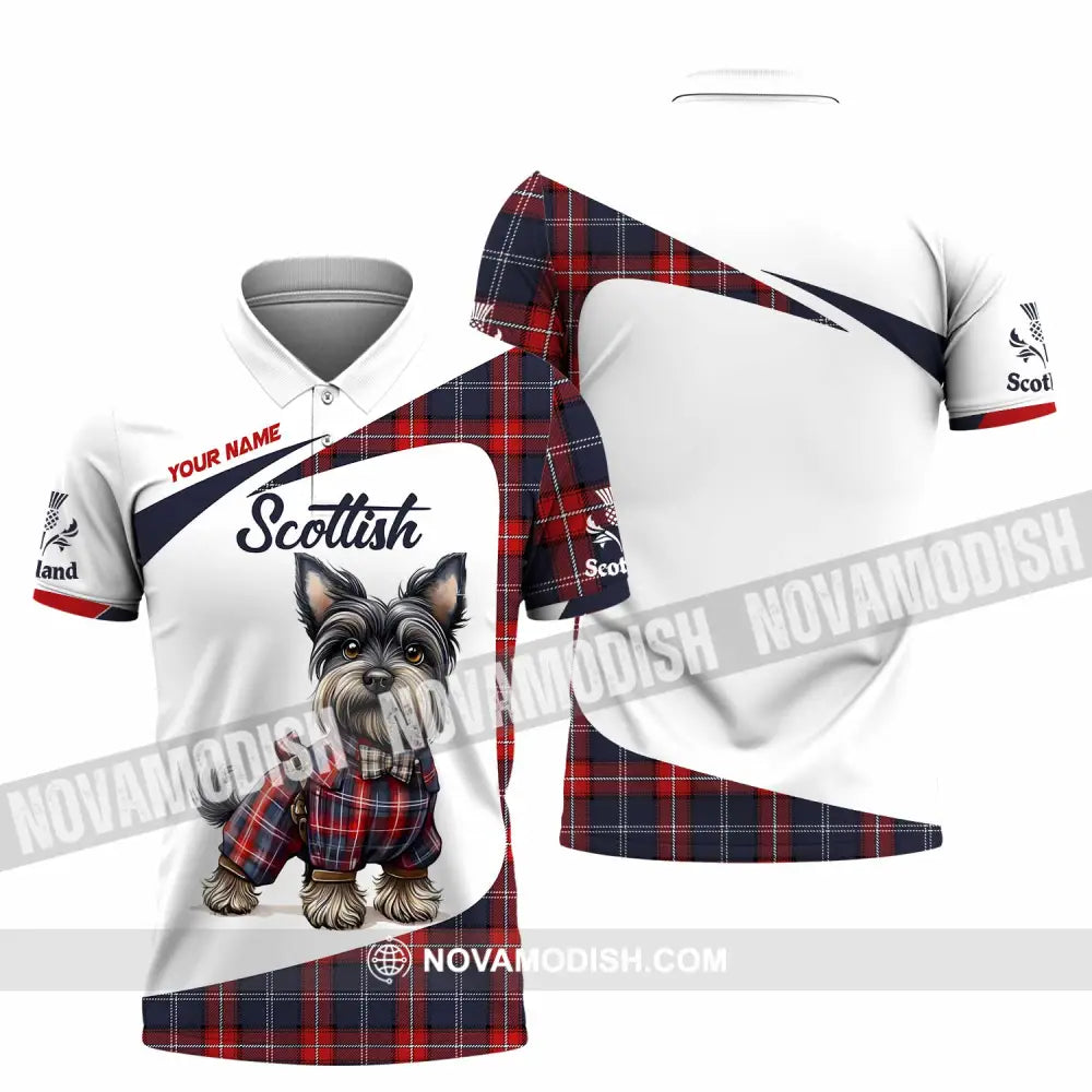 Unisex Shirt - Custom Scotland Pet Lover Shirt Polo Shirt / S T-shirt