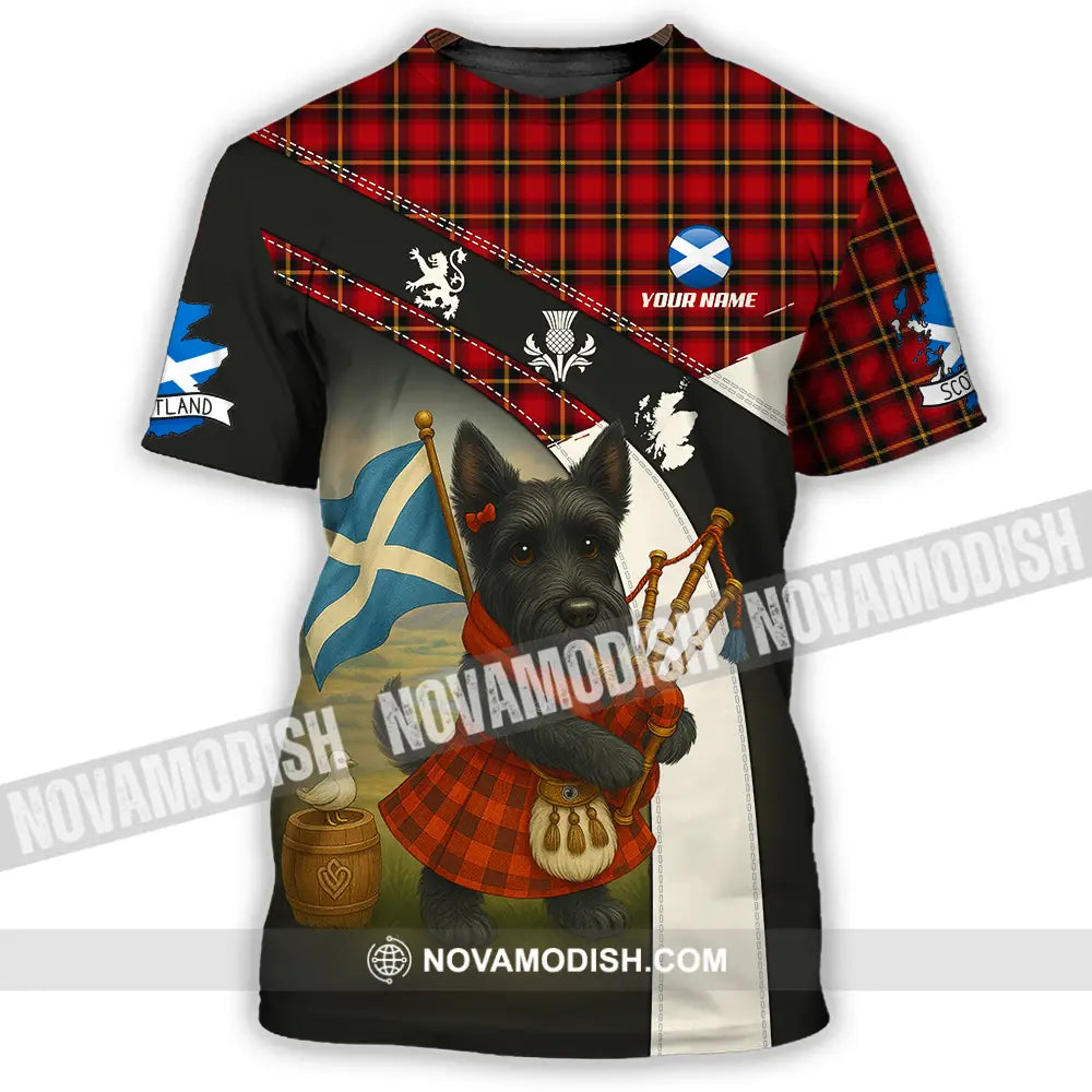 Unisex Shirt - Custom Scotland Pet Lover Shirt T-Shirt / S T-shirt