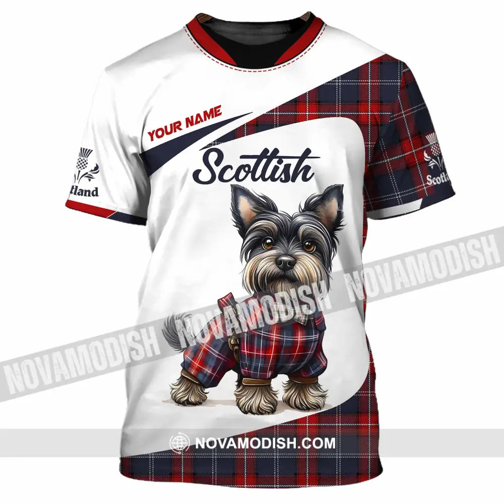 Unisex Shirt - Custom Scotland Pet Lover Shirt T-Shirt / S T-shirt