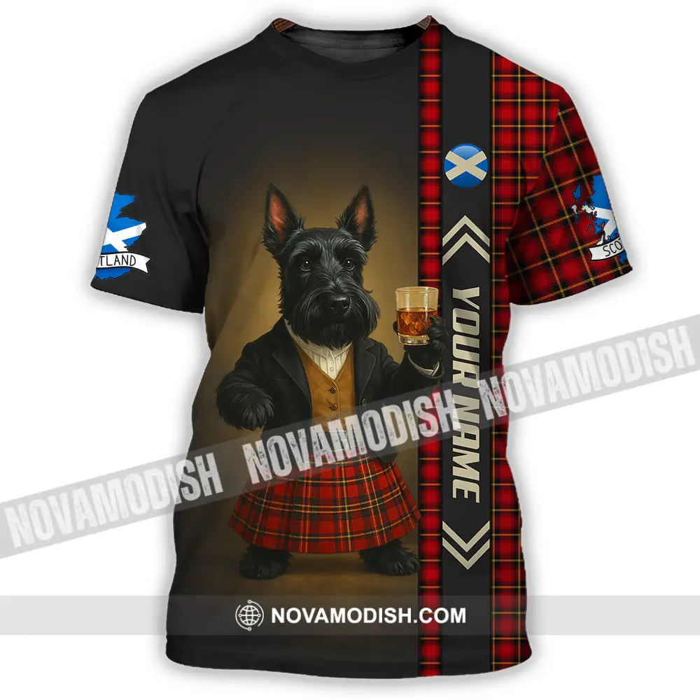 Unisex Shirt - Custom Scotland Pet Lover Shirt T-Shirt / S T-shirt