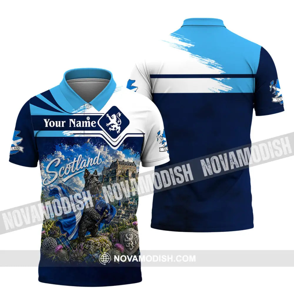 Unisex Shirt - Custom Scotland Shirt - Polo Shirt / S - T-shirt