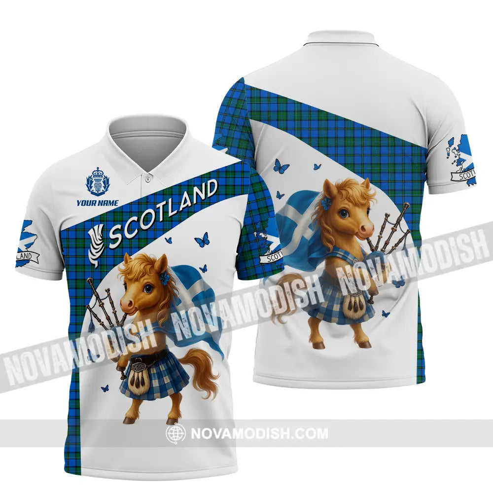 Unisex Shirt - Custom Scotland Shirt Polo Shirt / S T-shirt