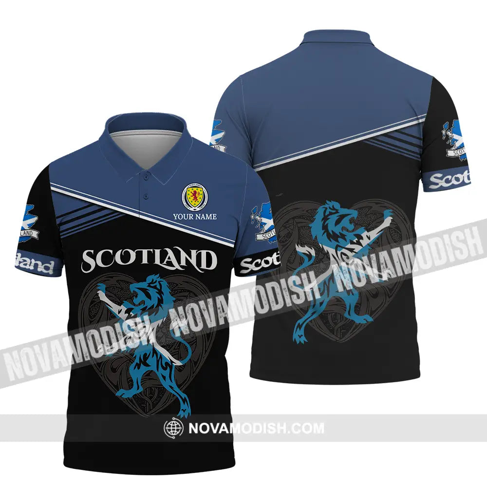Unisex Shirt - Custom Scotland Shirt Polo Shirt / S T-shirt