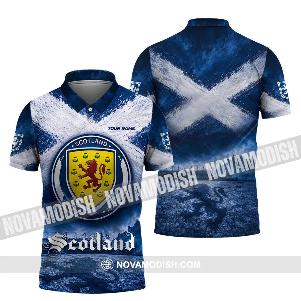 Unisex Shirt - Custom Scotland Shirt - Polo Shirt / S - T-shirt