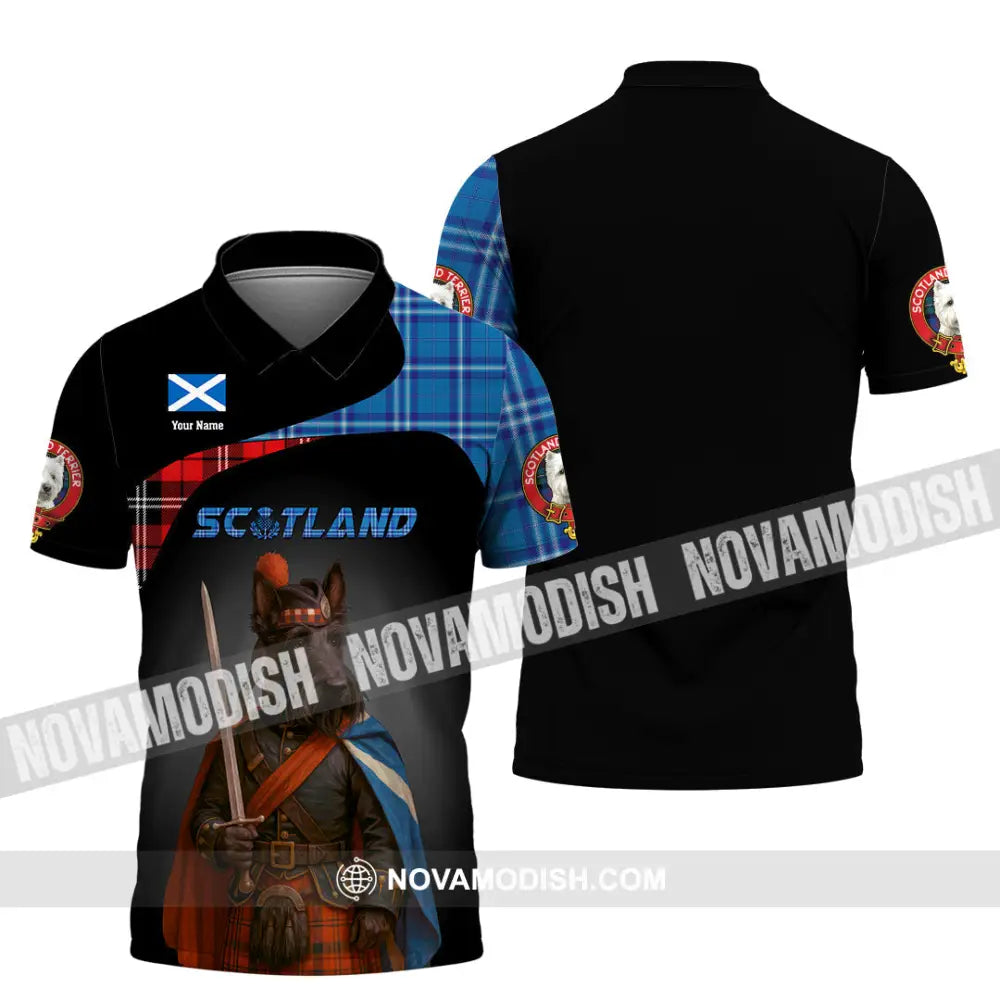Unisex Shirt - Custom Scotland Shirt Polo Shirt / S T-shirt