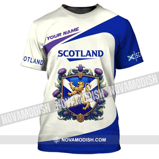 Unisex Shirt Custom Scotland Scottish T-Shirt Lover / S