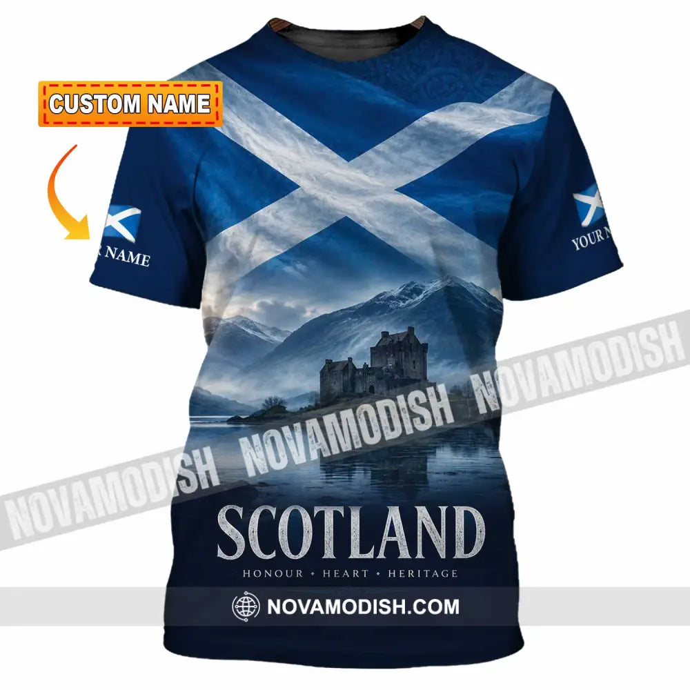 Unisex Shirt - Custom Scotland Shirt - T-shirt