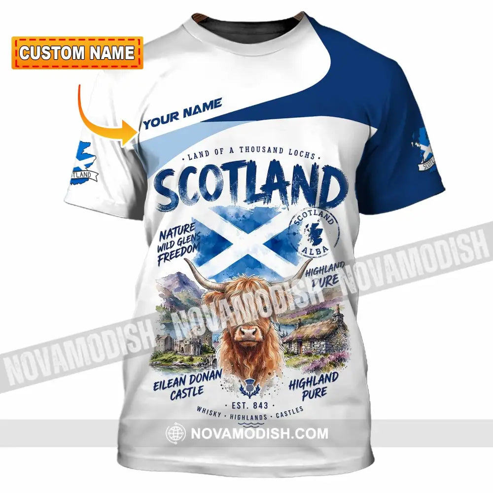 Unisex Shirt - Custom Scotland Shirt - T-shirt