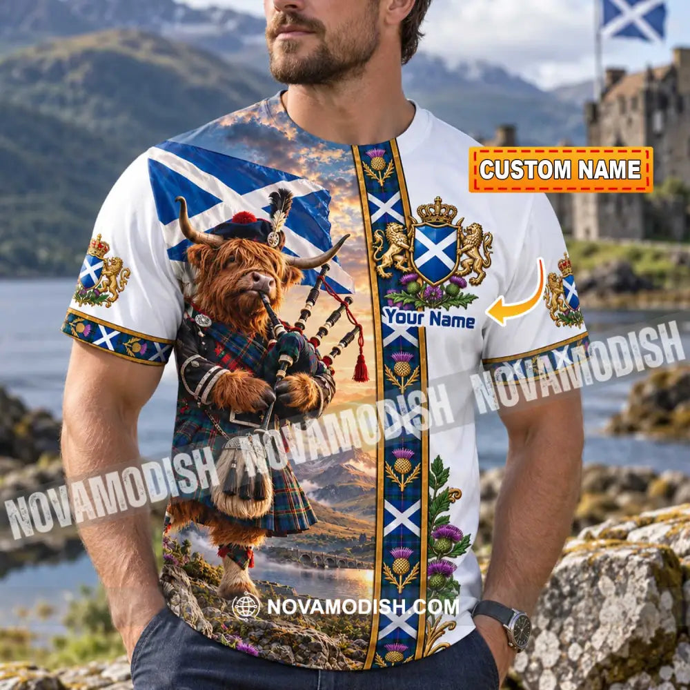 Unisex Shirt - Custom Scotland Shirt - T-shirt
