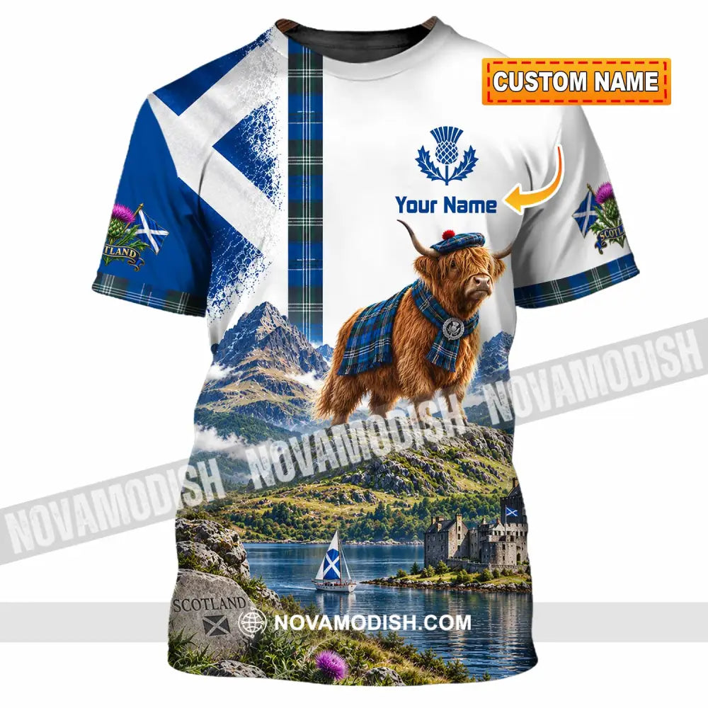 Unisex Shirt - Custom Scotland Shirt - T-shirt