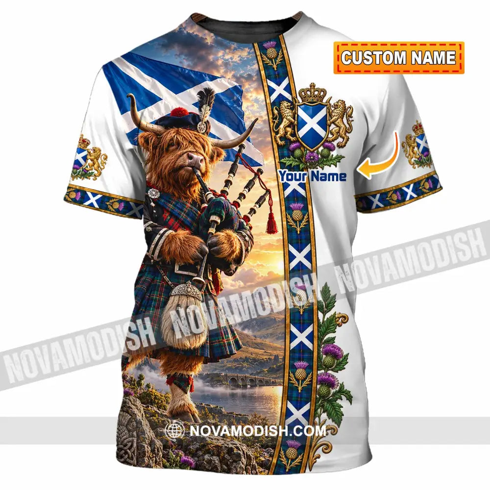 Unisex Shirt - Custom Scotland Shirt - T-shirt