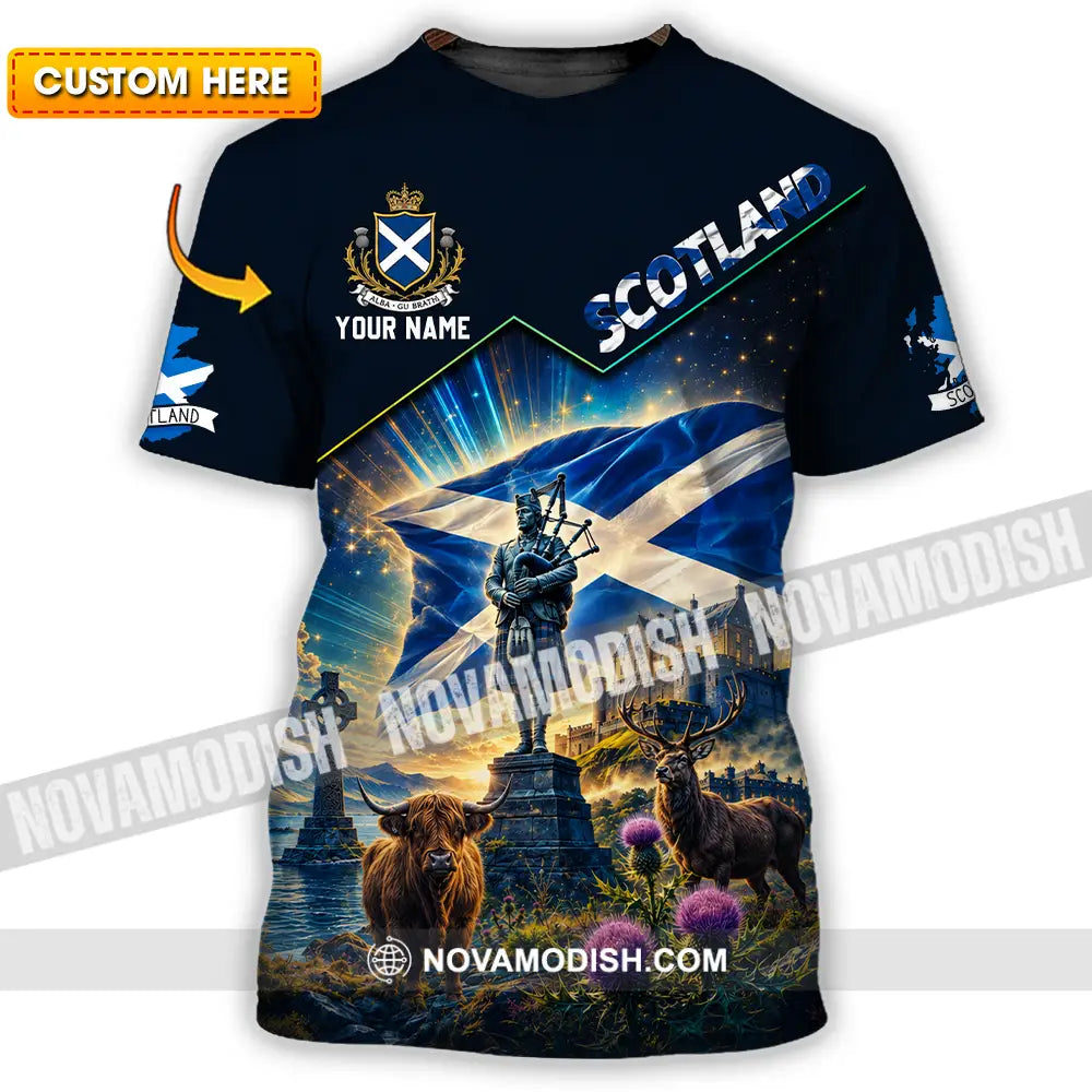 Unisex Shirt - Custom Scotland Shirt - T-shirt