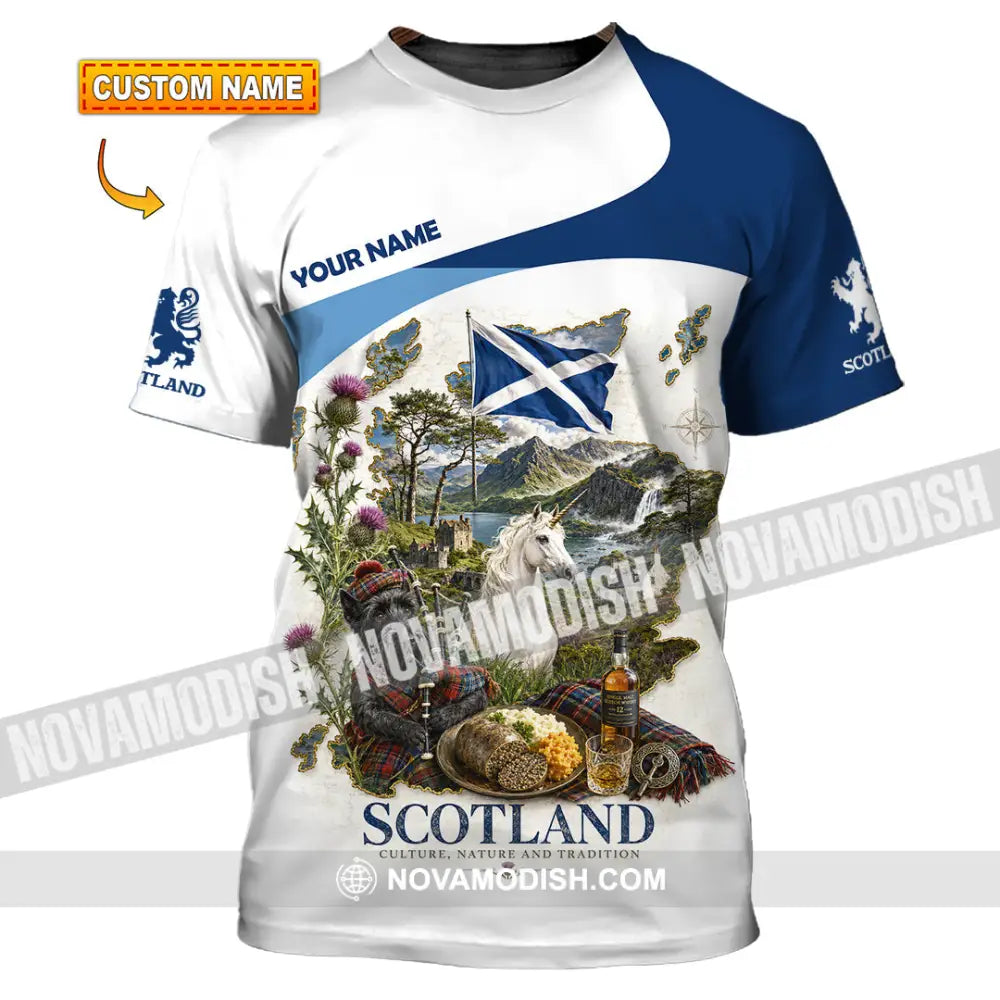 Unisex Shirt - Custom Scotland Shirt - T-shirt