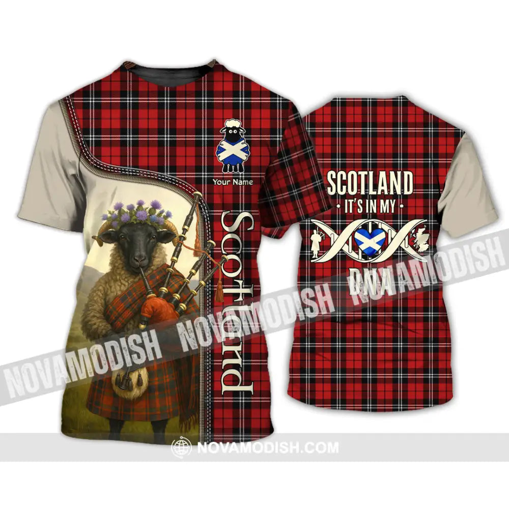 Unisex Shirt - Custom Scotland Shirt T-Shirt / S T-shirt