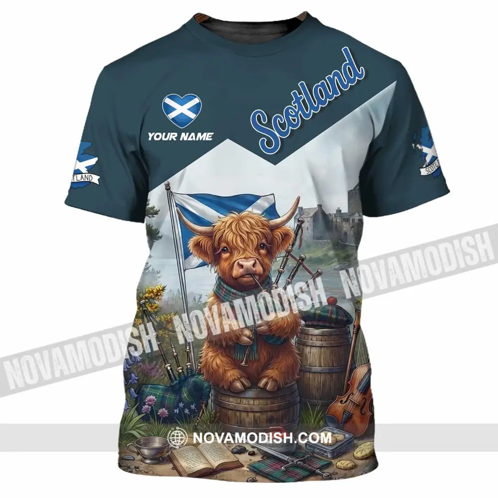 Unisex Shirt - Custom Scotland Shirt - T-Shirt / S - T-shirt