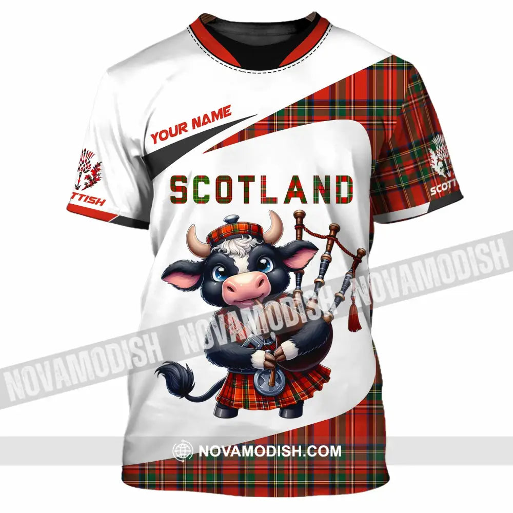 Unisex Shirt - Custom Scotland Shirt T-Shirt / S T-shirt