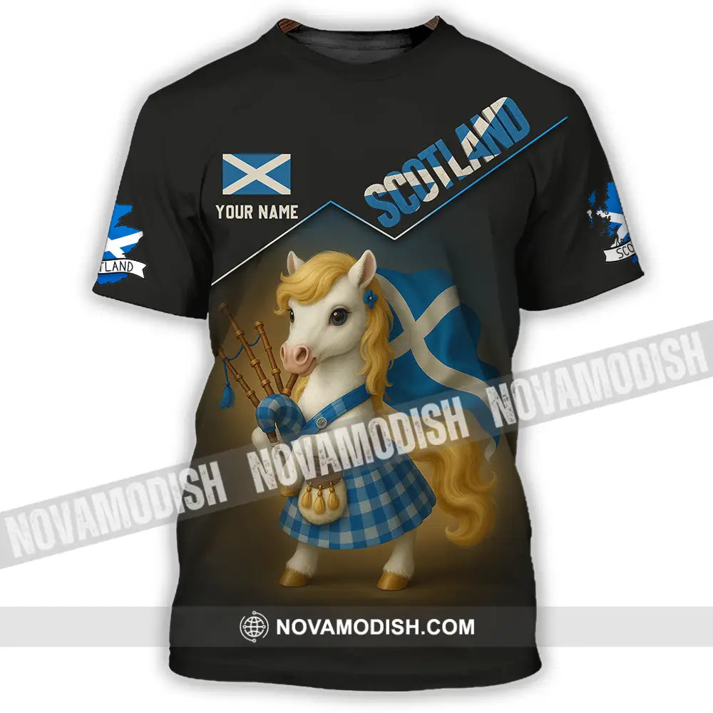 Unisex Shirt - Custom Scotland Shirt T-Shirt / S T-shirt