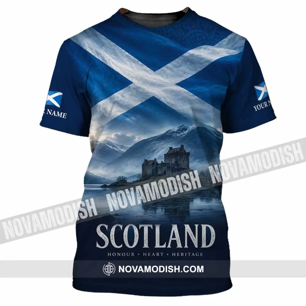 Unisex Shirt - Custom Scotland Shirt - T-Shirt / S - T-shirt