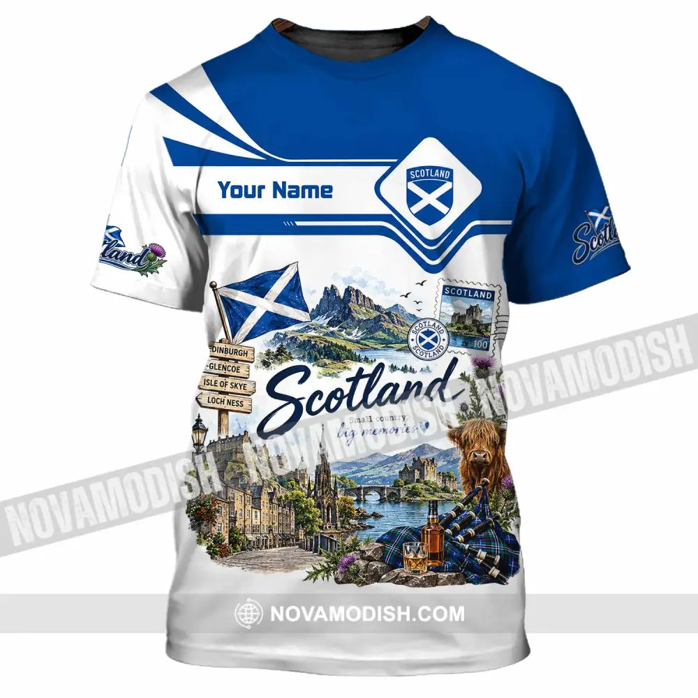 Unisex Shirt - Custom Scotland Shirt - T-Shirt / S - T-shirt